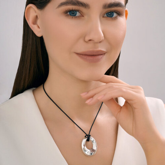 Колье из серебра