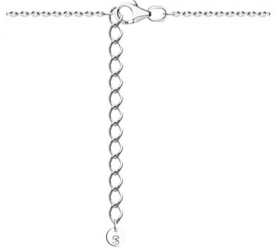 Колье из серебра с эмалью