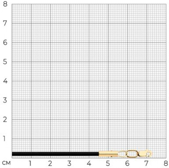 Шнурок-колье со вставкой из серебра