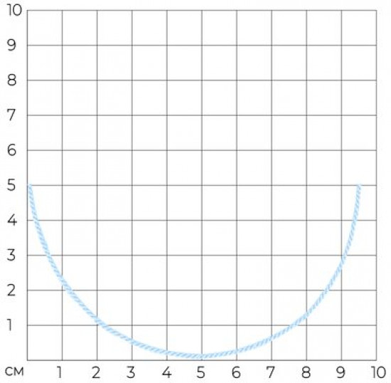 Шнурок-колье со вставкой из серебра
