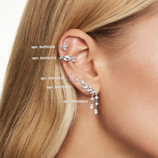 Серьга из серебра