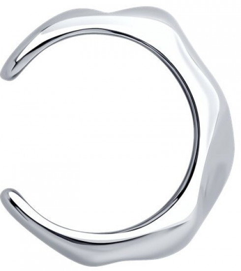Серьга из серебра