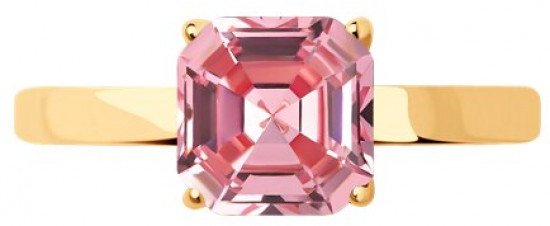 Кольцо из серебра с кристаллом