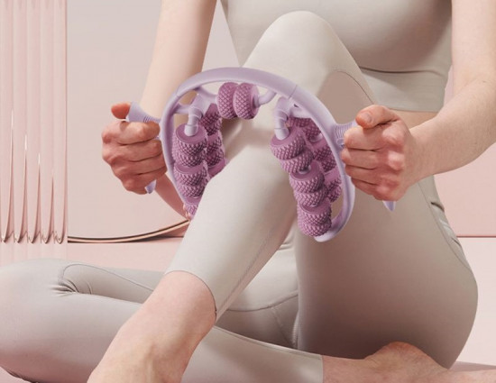 Кольцевой роликовый массажер для рук и ног