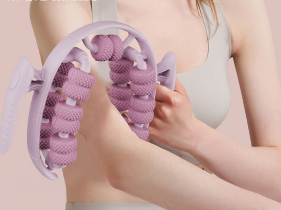 Кольцевой роликовый массажер для рук и ног