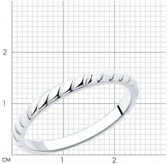 Кольцо из серебра