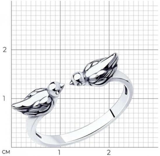 Кольцо из серебра