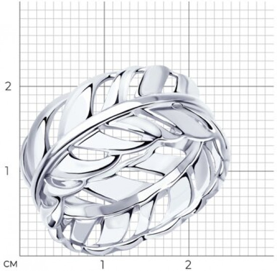 Кольцо из серебра