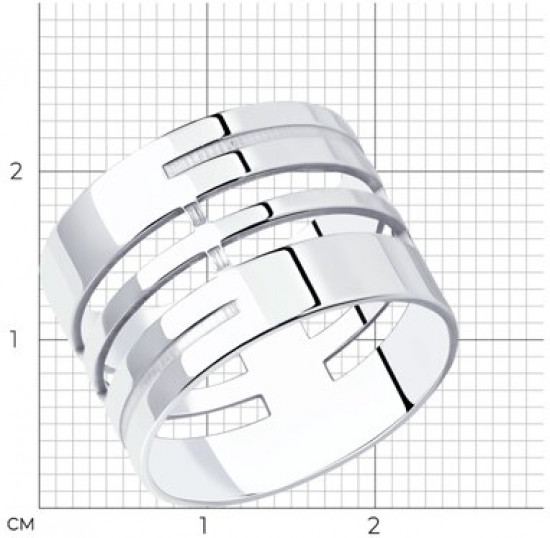 Кольцо из серебра