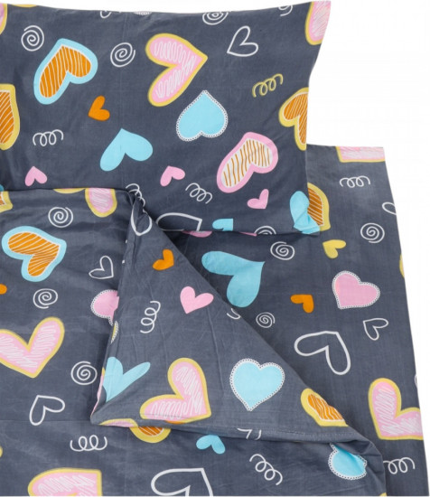 Комплект постельного белья «Сердечки»