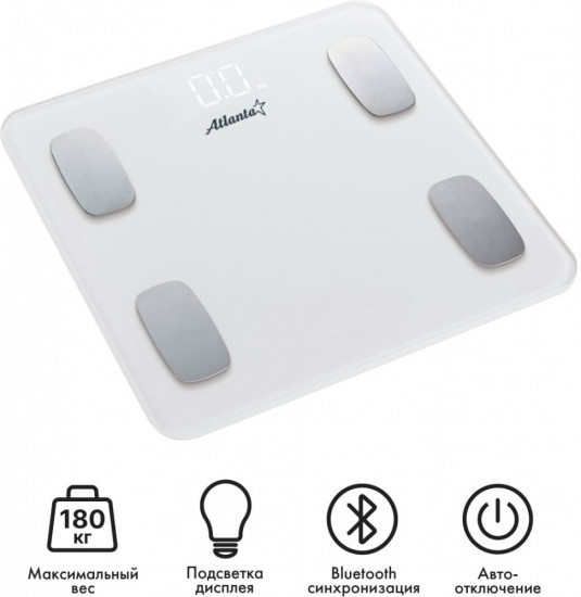 Весы напольные электронные Atlanta ATH-6163