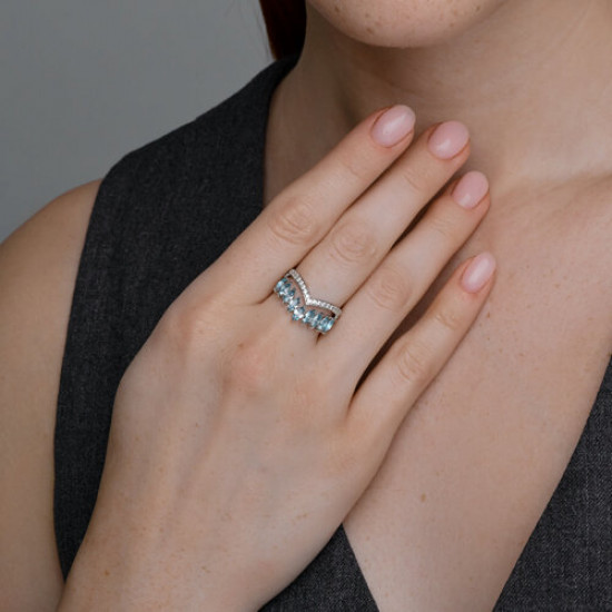 Кольцо из серебра