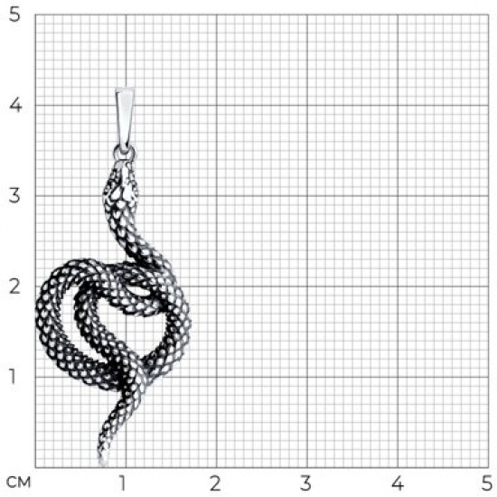 Подвеска из серебра