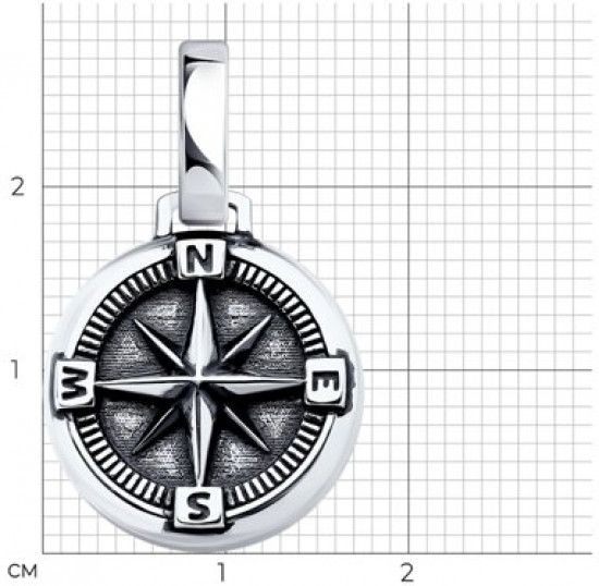 Подвеска из серебра