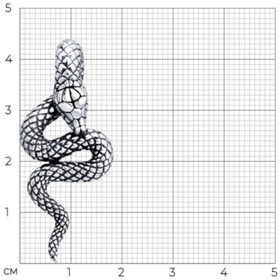 Подвеска из серебра