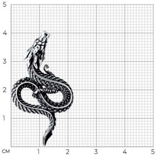 Подвеска из серебра