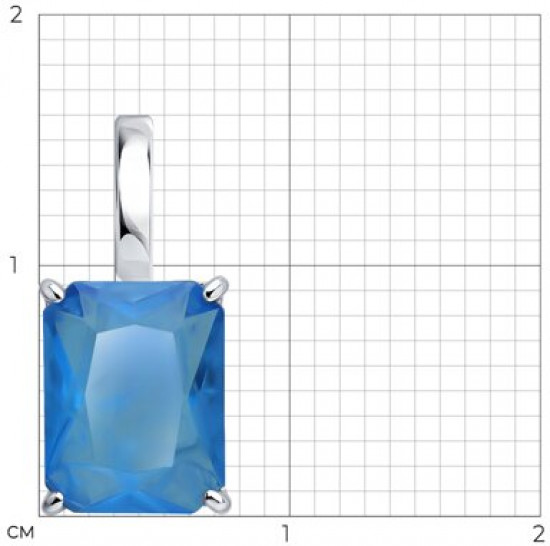 Подвеска из серебра