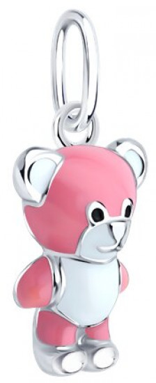 Подвеска из серебра с эмалью