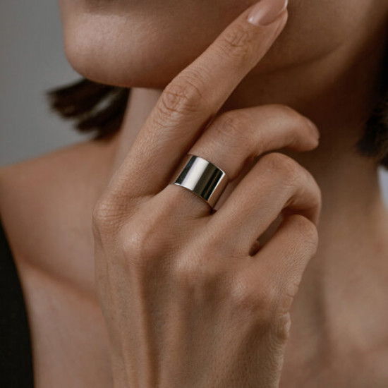 Кольцо из серебра