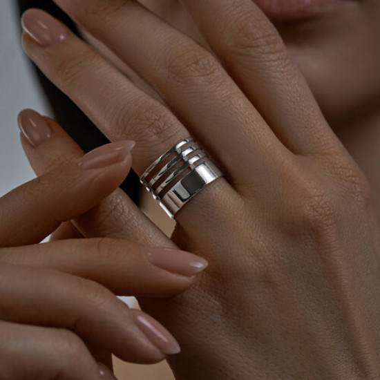 Кольцо из серебра