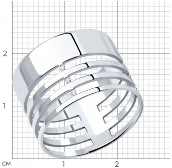 Кольцо из серебра