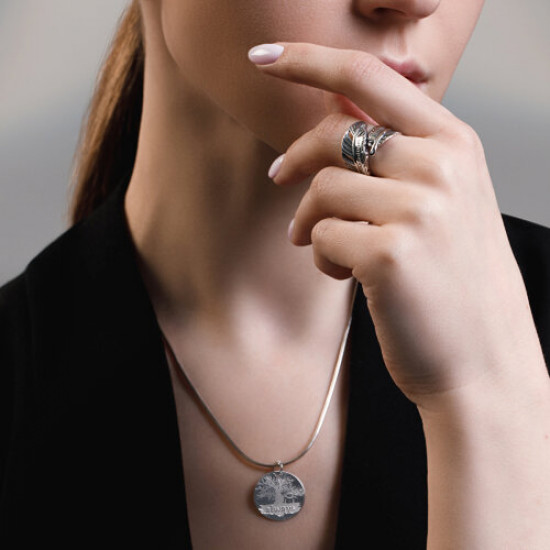 Кольцо из серебра