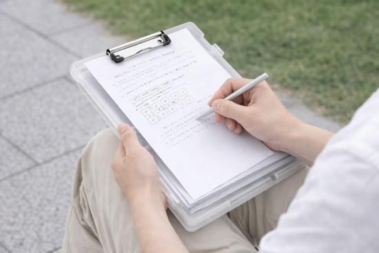 Папка-планшет с зажимом и боксом для документов