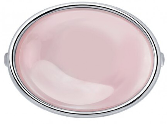 Кольцо из серебра с кварцем