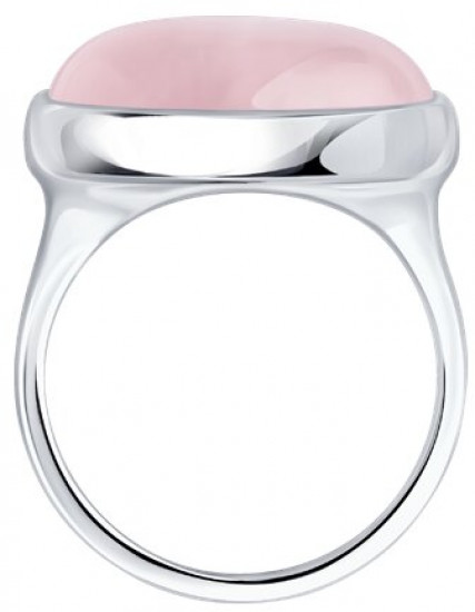 Кольцо из серебра с кварцем