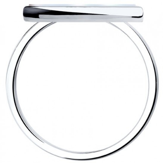 Кольцо из серебра с перламутром