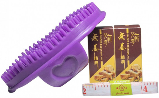 Меридианная массажная щётка для тела