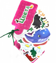 Картинки на шнурочке. Цвета - Фото 1