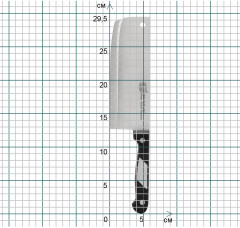 Топор кухонный - Фото 1