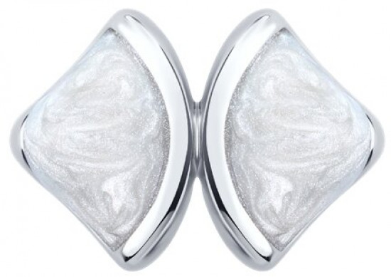 Кольцо из серебра с эмалью