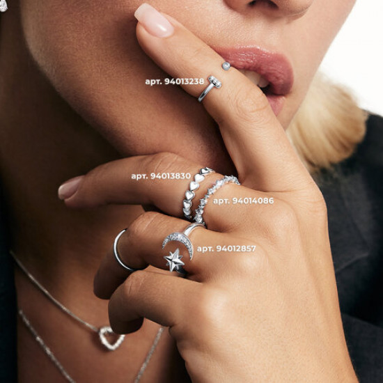 Кольцо из серебра с эмалью