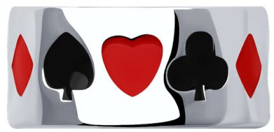 Кольцо из серебра с эмалью