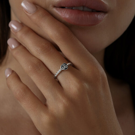 Кольцо из серебра