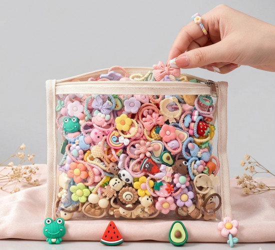 Мега-набор детских аксессуаров «Радужная шкатулка»