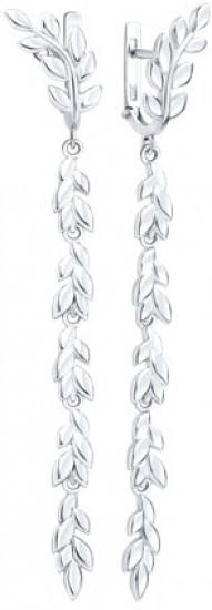 Серьги из серебра