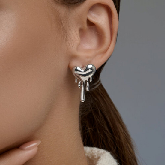 Серьги из серебра