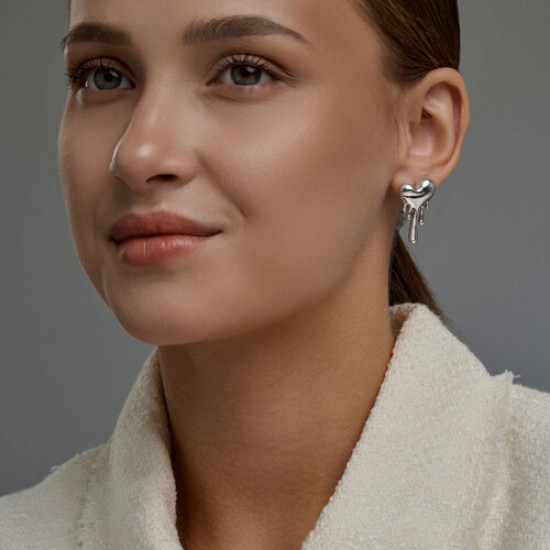 Серьги из серебра