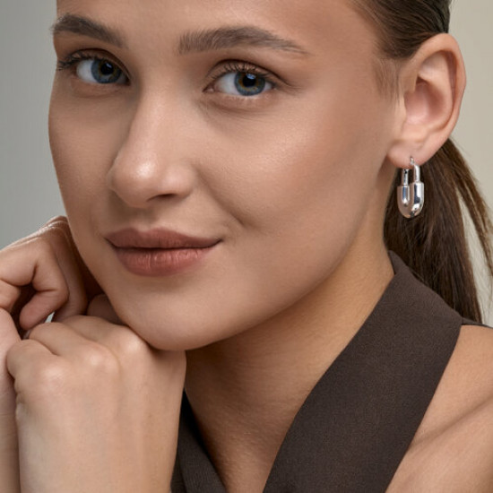 Серьги из серебра