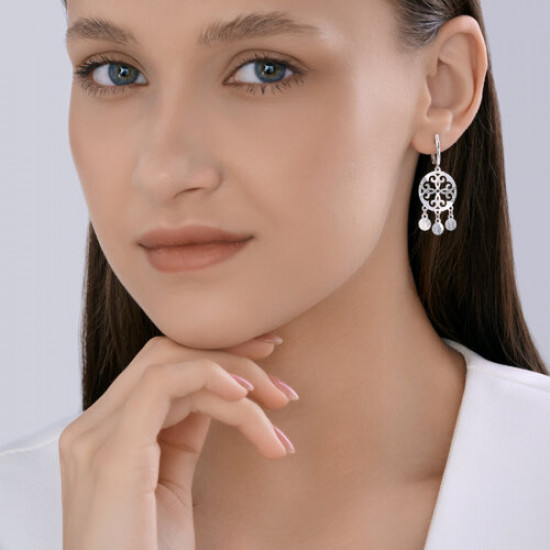 Серьги из серебра