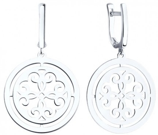 Серьги из серебра