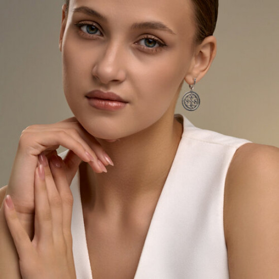 Серьги из серебра