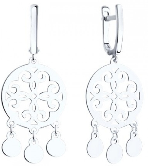 Серьги из серебра