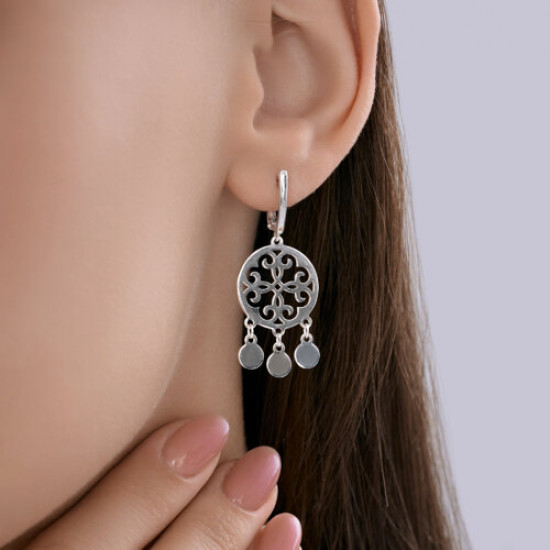 Серьги из серебра