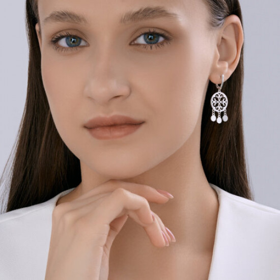 Серьги из серебра