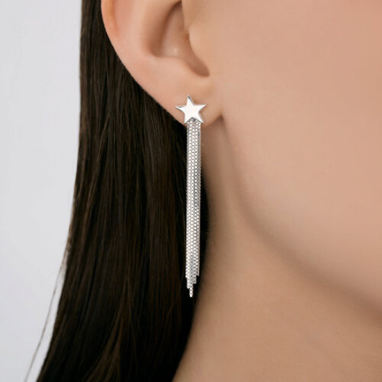 Серьги из серебра