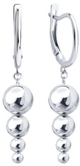 Серьги из серебра